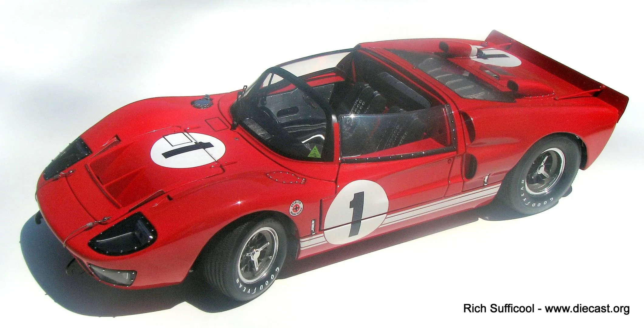 52039 ford gt40 diecast interior