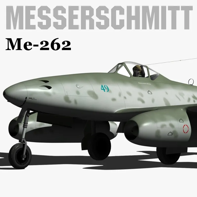 52043 me262 diecast model1