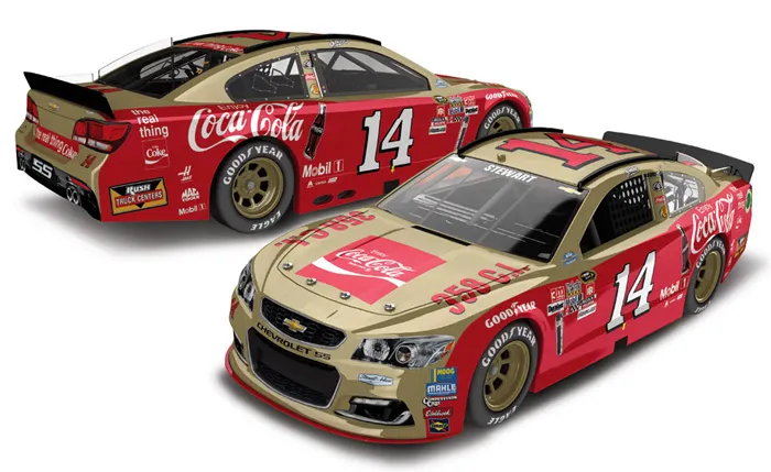 52070 tony stewart coca cola diecast 5