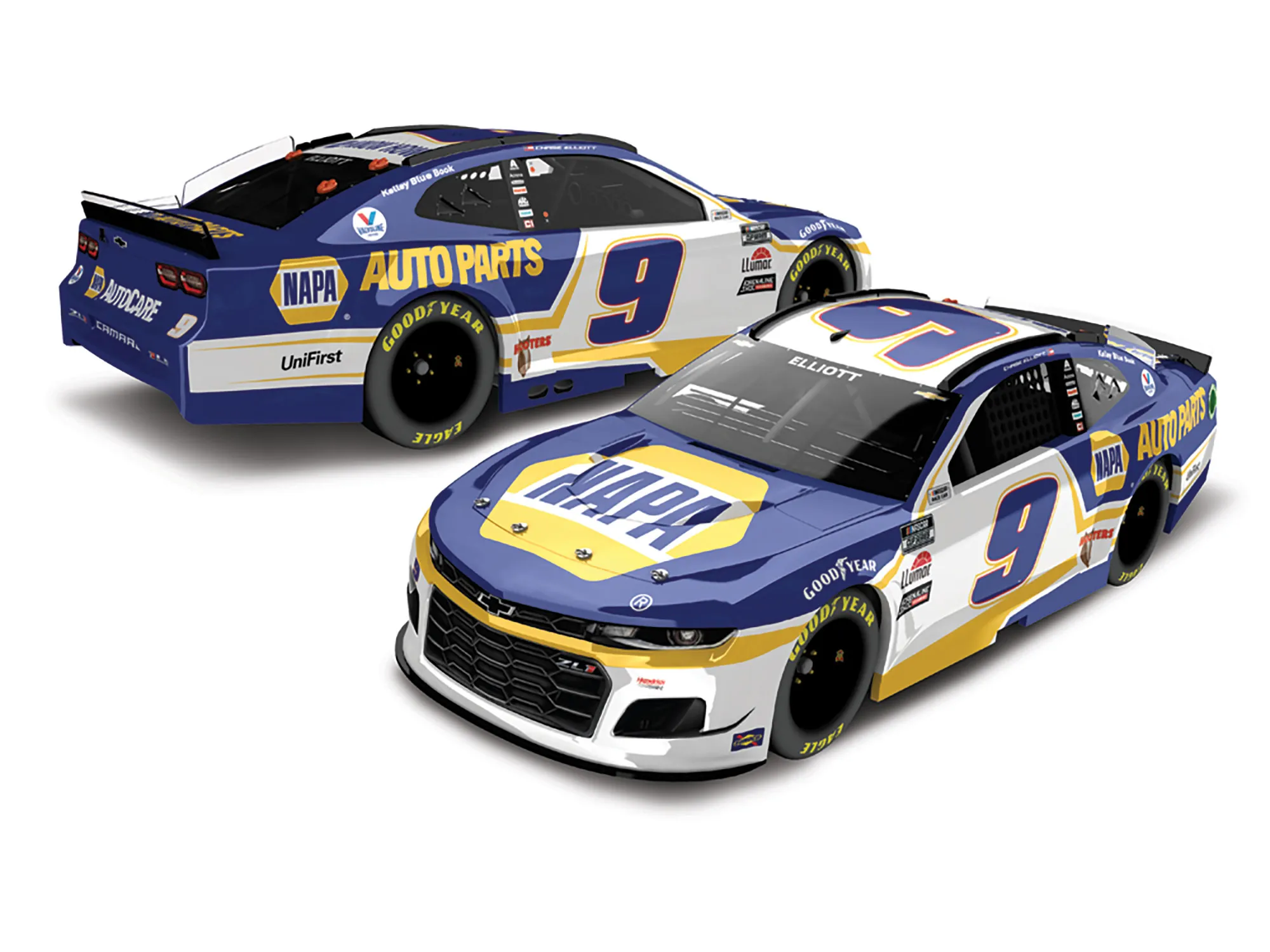 52078 chase elliott diecast car scale