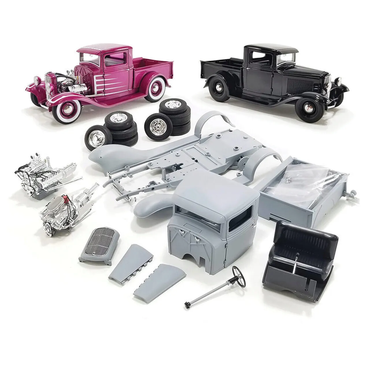 52091 diecast trucks us detail