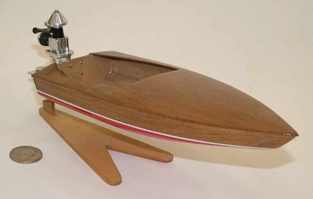 52095 diecast ski boat display