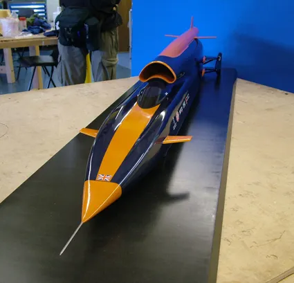 52098 bloodhound ssc aerodynamic design