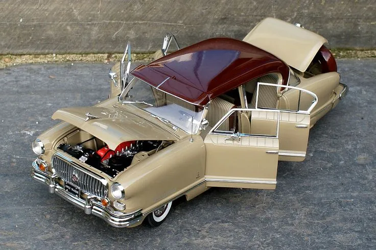 52116 diecast car materials