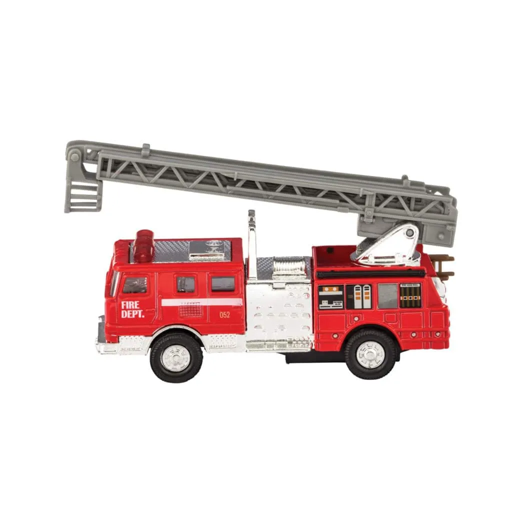 52119 diecast fire engine close up