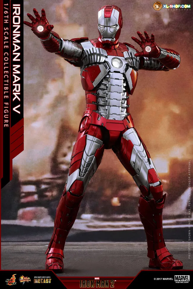 52156 iron man mark v display