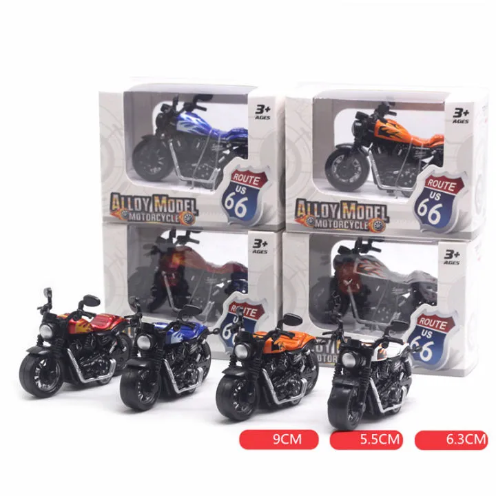 52184 mini motorcycle diecast condition