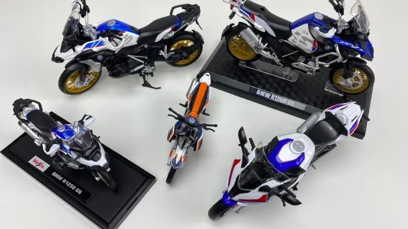 52184 rare mini motorcycle diecast