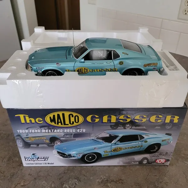 52195 1969 mustang diecast model 2
