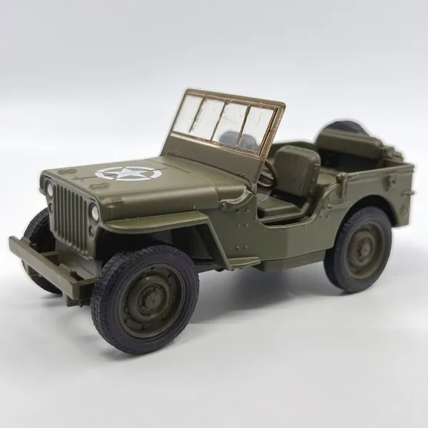52207 diecast jeep willys zinc
