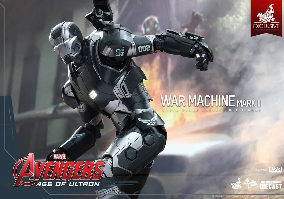 52218 hot toys war machine mark 2 diecast 5