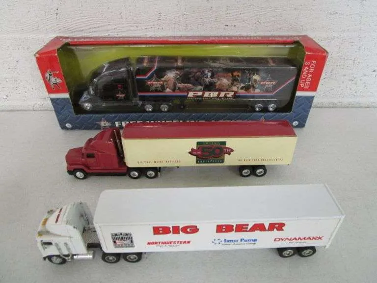 52221 diecast semi truck scale