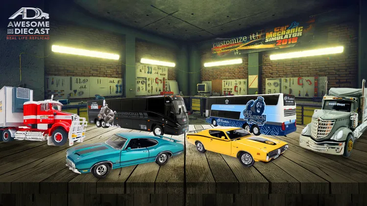 52254 diecast model collection