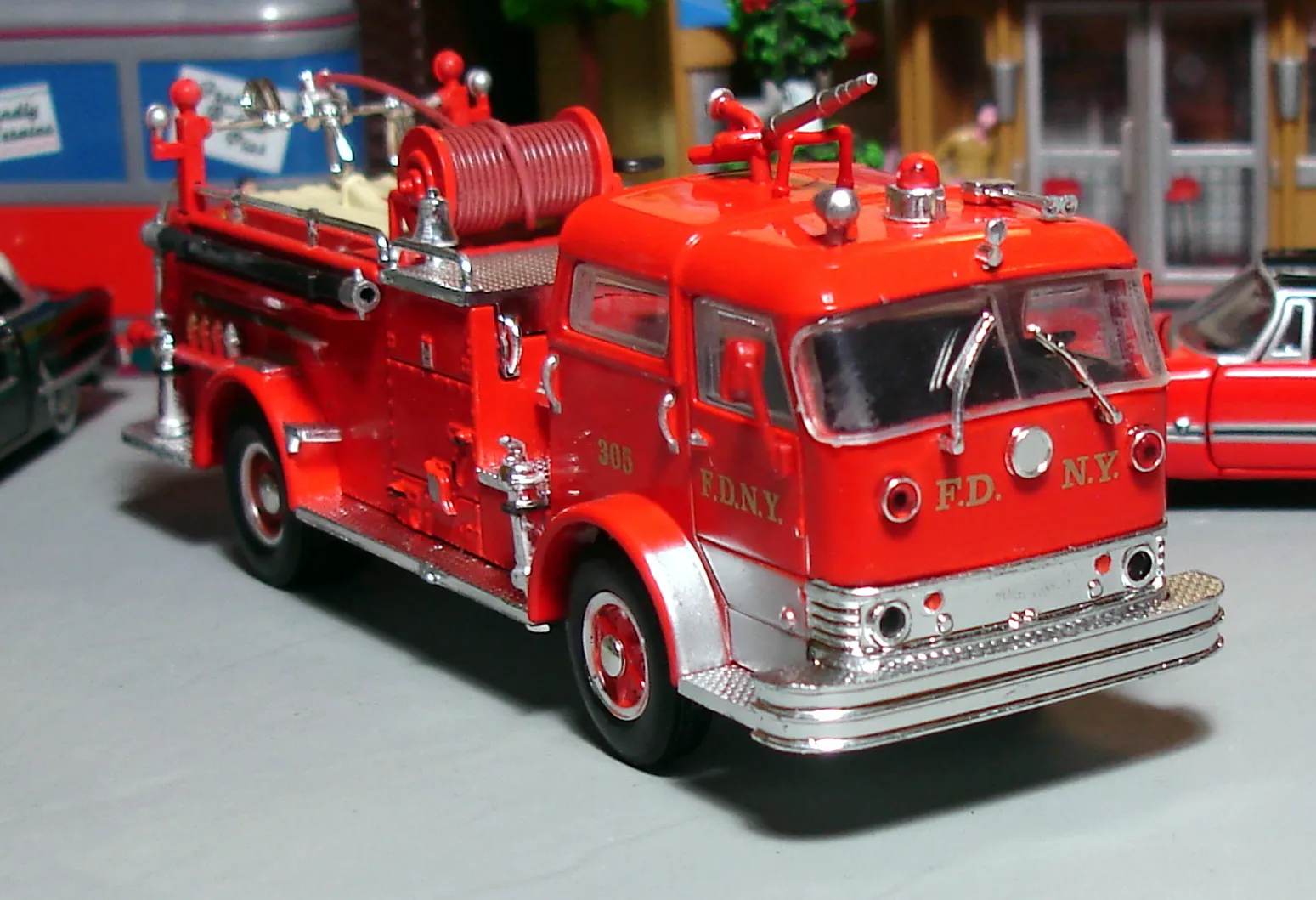 52281 amazon diecast fire trucks