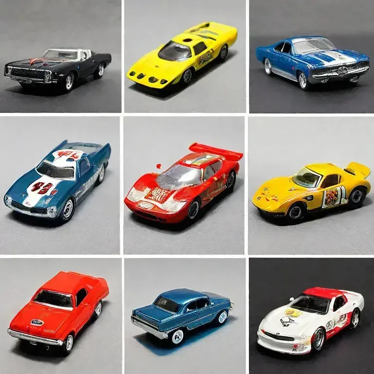 52300 diecast car collection