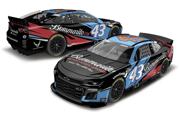 52314 erik jones 43 diecast display