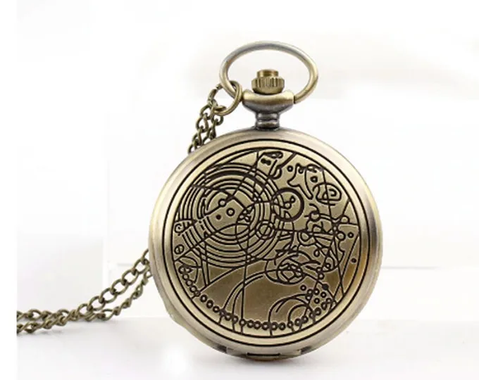 52318 doctor who pocket watch collection