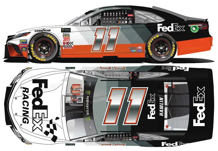 52323 denny hamlin 2019 diecast image7