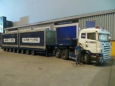 52348 oxford diecast low loader authentic