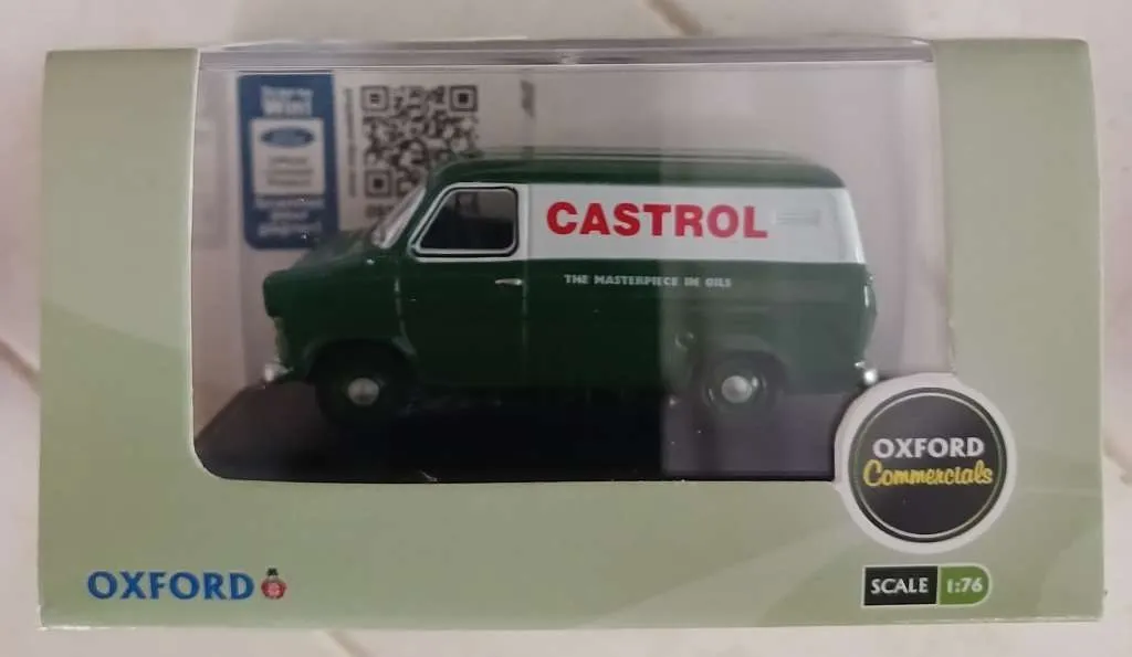 52350 oxford diecast ford transit model details