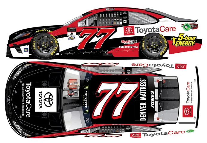52353 erik jones paint scheme