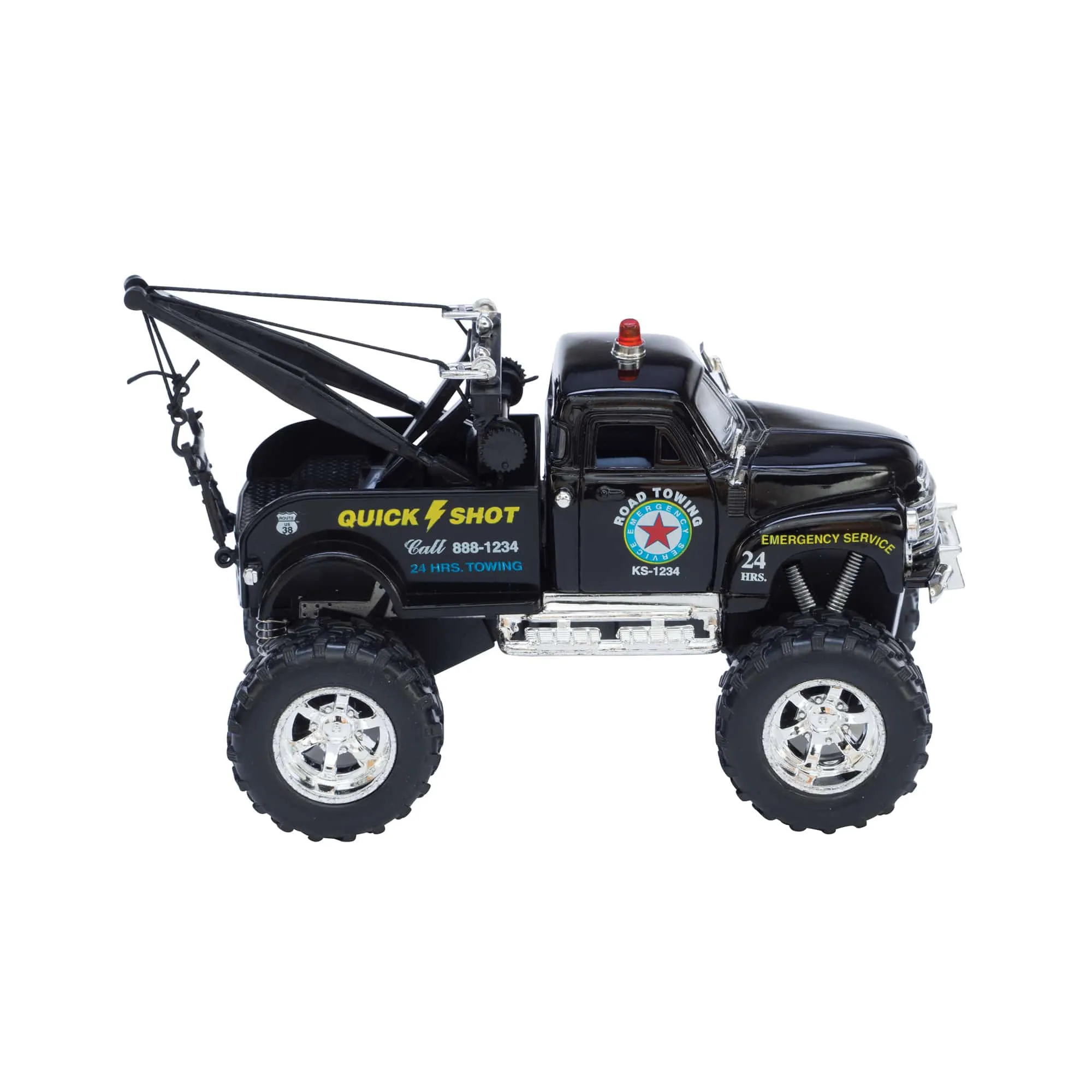52363 detailed design truck tow diecast